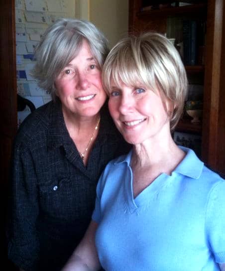Joni and her sister Jay