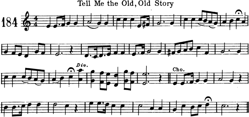 Tell Me the Old, Old Story Hymn