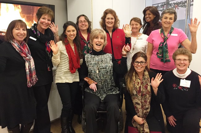 Joni and the International Disability Center Docents