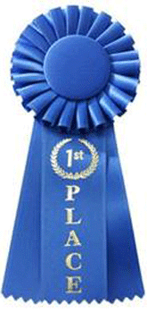 1st place ribbon 1st place ribbon