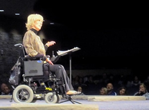 joni speaking