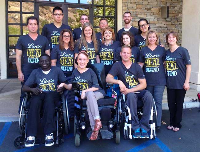 Michael with Cause 4 Life Interns Michael with Cause 4 Life Interns