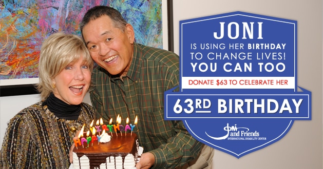 Joni and Ken celebrating Joni's 63rd birthday Joni and Ken celebrating Joni's 63rd birthday