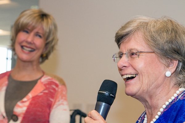 Judy Butler speaking Judy Butler speaking