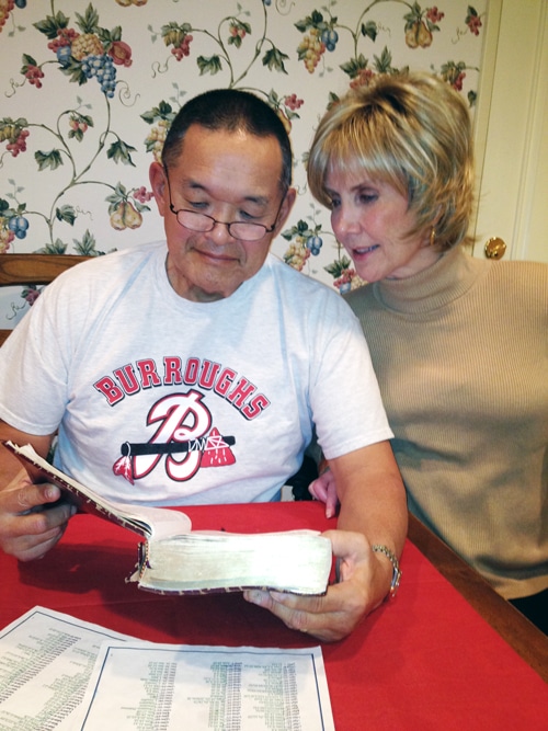Through the Bible Update Ken and Joni reading the Bible together