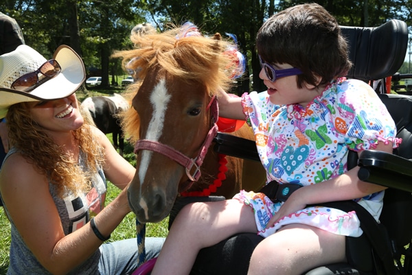 Daisy the Horse with Kinsey Daisy the Horse with Kinsey