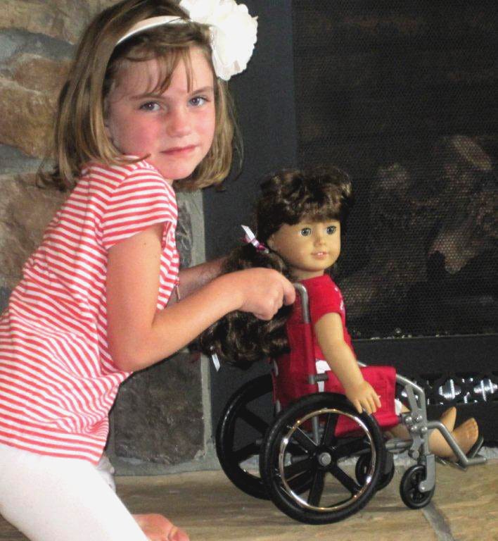 american doll wheelchair