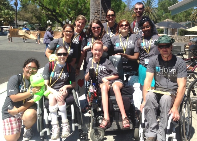 Lauren with Cause 4 Life interns Lauren with Cause 4 Life interns