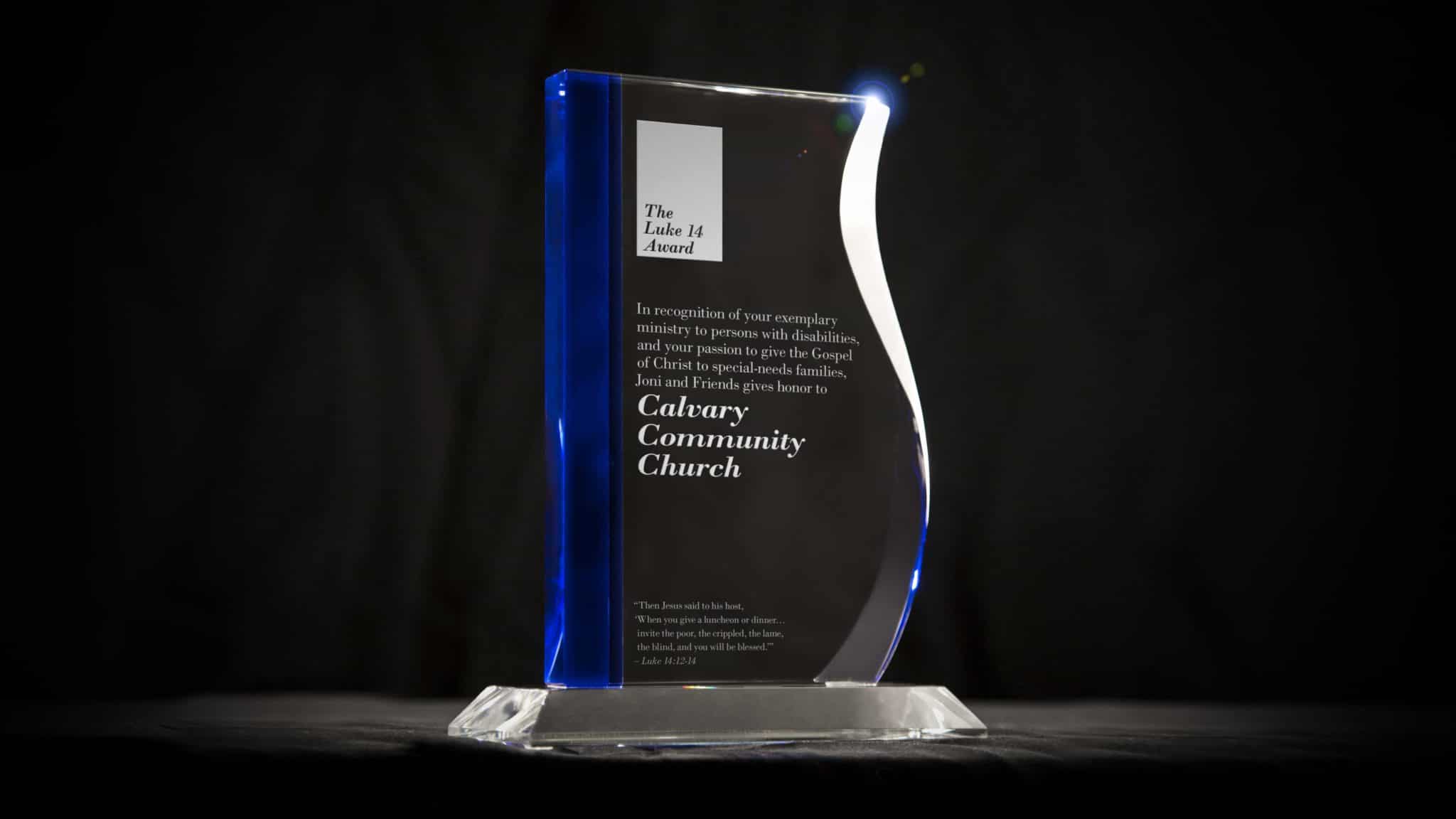 Luke 14 Award Luke 14 Award