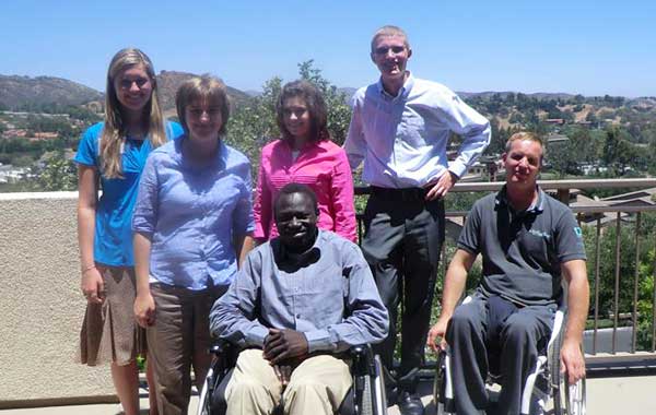 Michael with fellow Cause 4 Life Interns Michael with fellow Cause 4 Life Interns