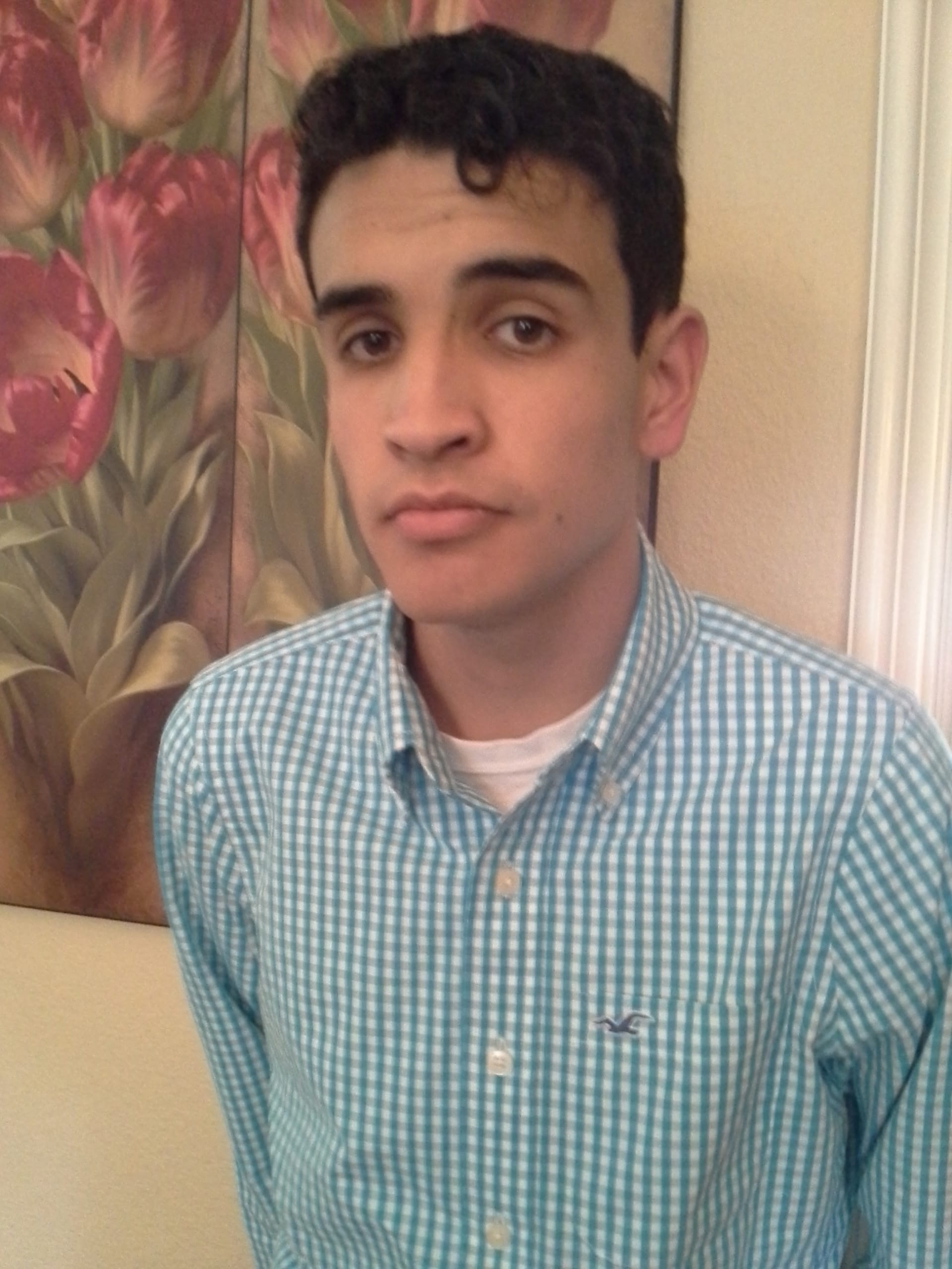 Samuel in a button up Samuel in a button up