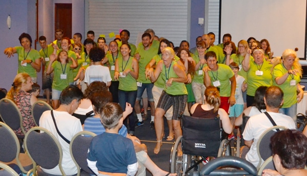 Dancing at International Family Retreat Serbia Dancing at International Family Retreat Serbia