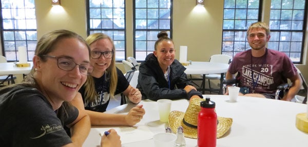 Cause 4 Life interns serving at Family Retreat Cause 4 Life interns serving at Family Retreat