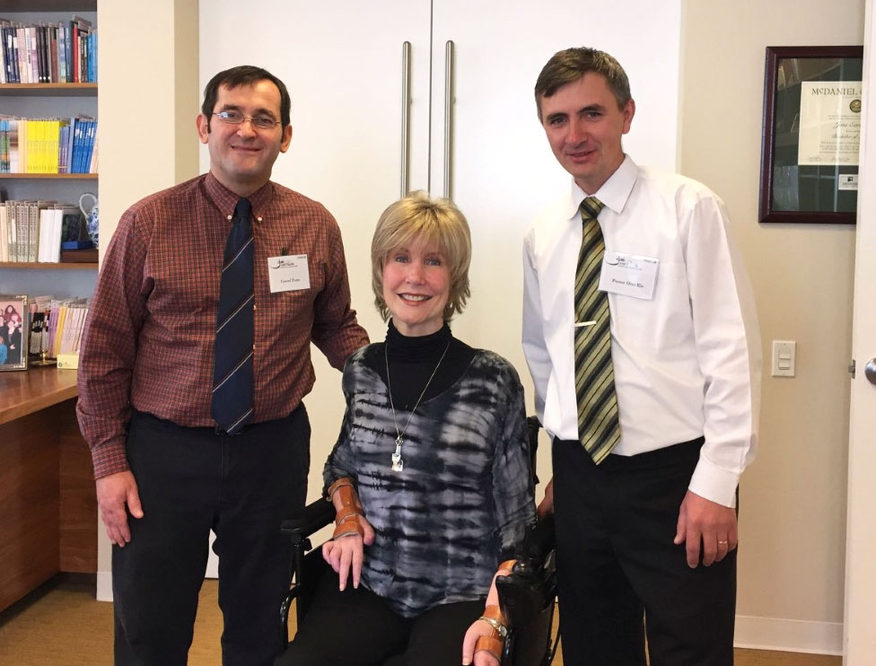 Joni with Cornel and Otto Joni with Cornel and Otto