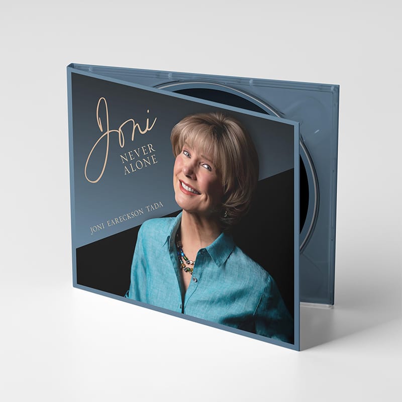 Cover of Joni's CD Never Alone