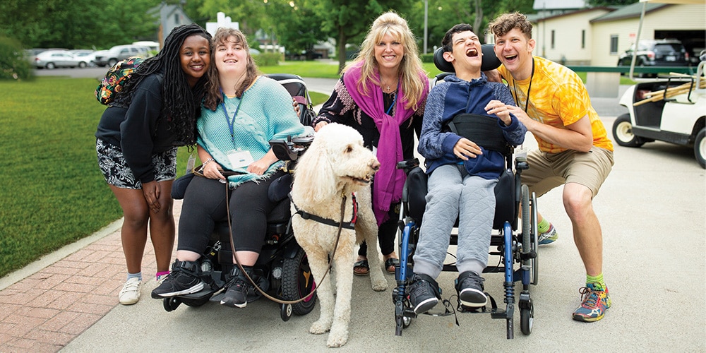 Friends and Family at Family Retreat