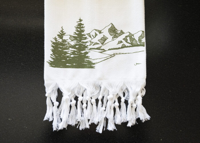 Majestic Mountain Tea Towel