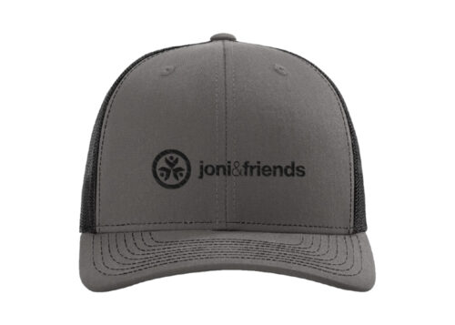 Gray Joni and Friends Logo Hat