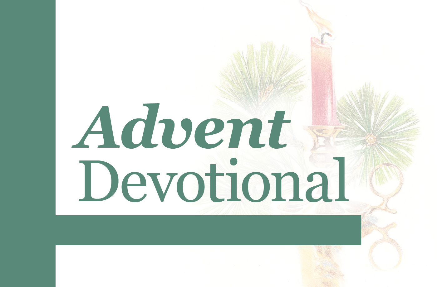 Preview Image that reads "Advent Devotional"