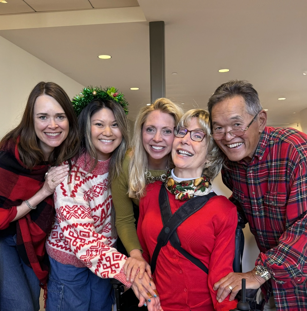 From left to right: Catherine, Daria, Shauna, Joni, and Ken