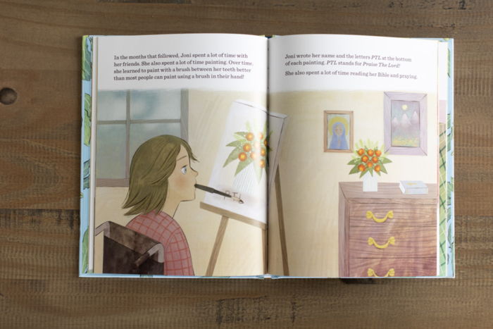 A Paintbrush for Joni interior