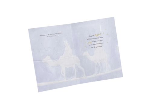 In Search of the Kinds Christmas card interior