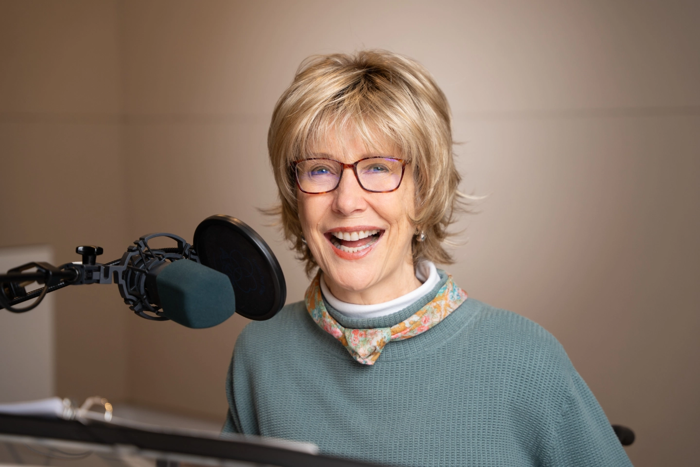 Joni in the recording studio