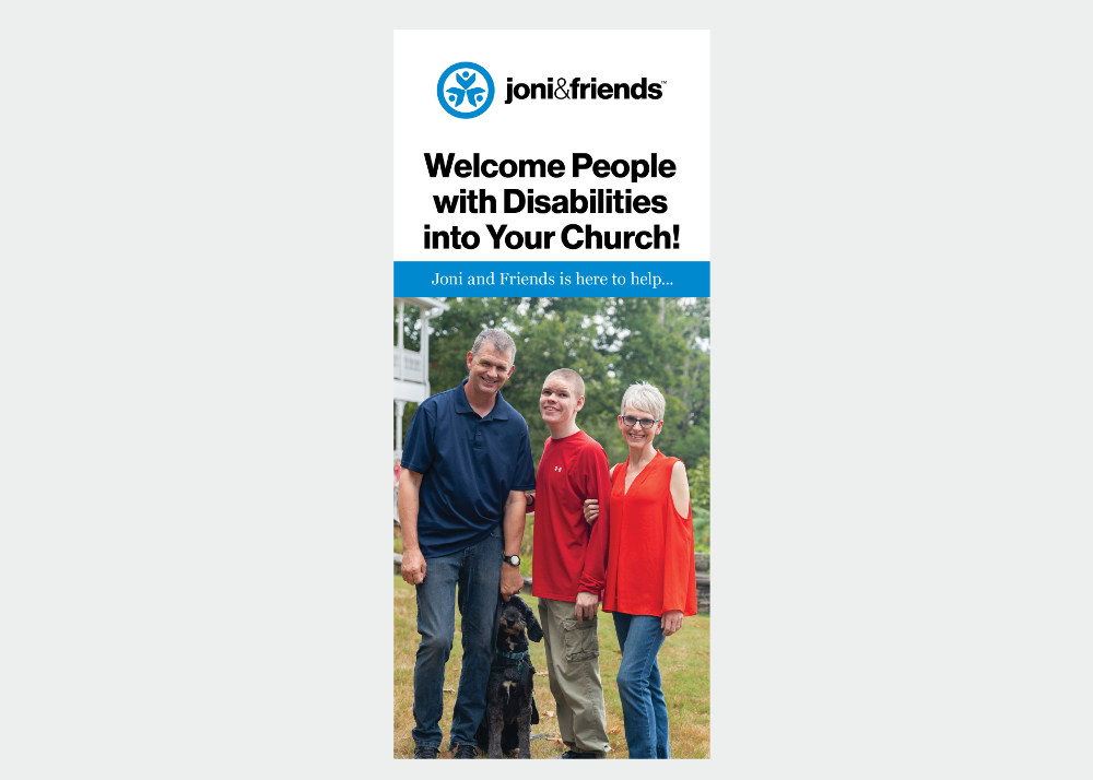 Welcome People with Disabilities into Your Church Brochure