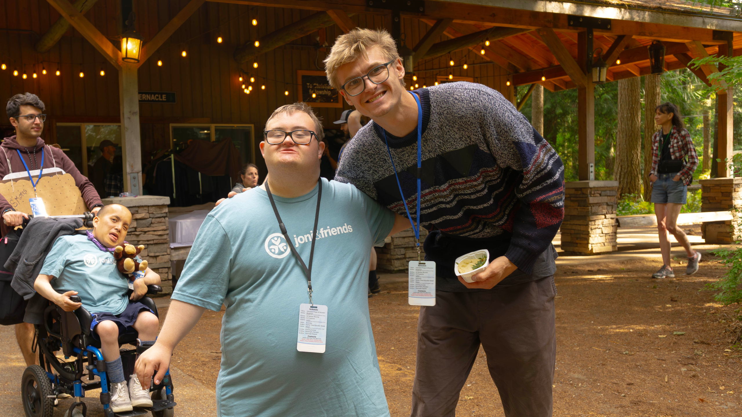 WEB_25_FR_Washington_0619_1000x563 A boy with a Down Syndrome next to his buddy at Family Retreat.