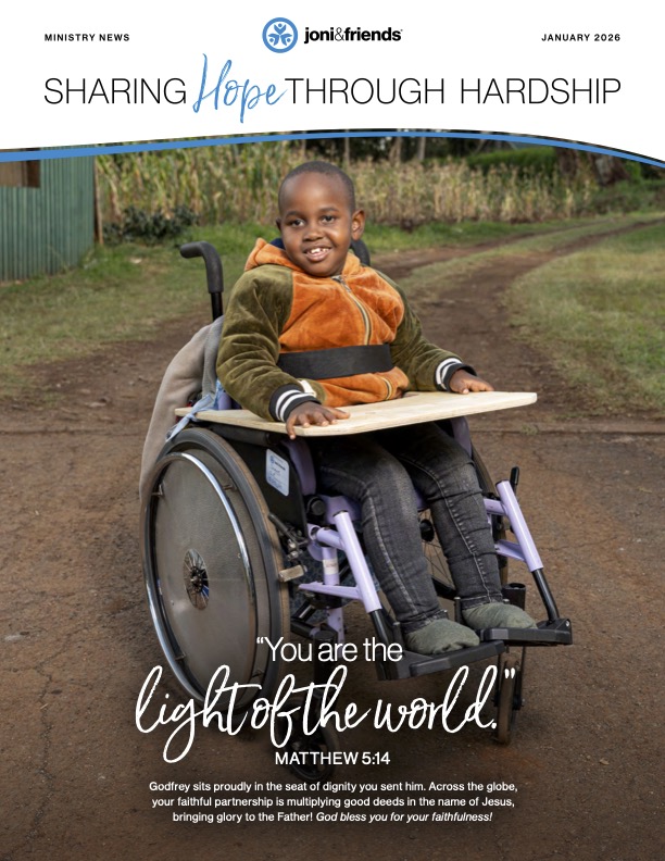 Ministry News January 2026 "You are the light of the world." Matthew 5:14