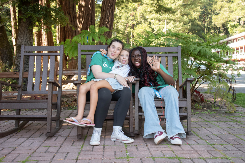 Interns pose for a photo